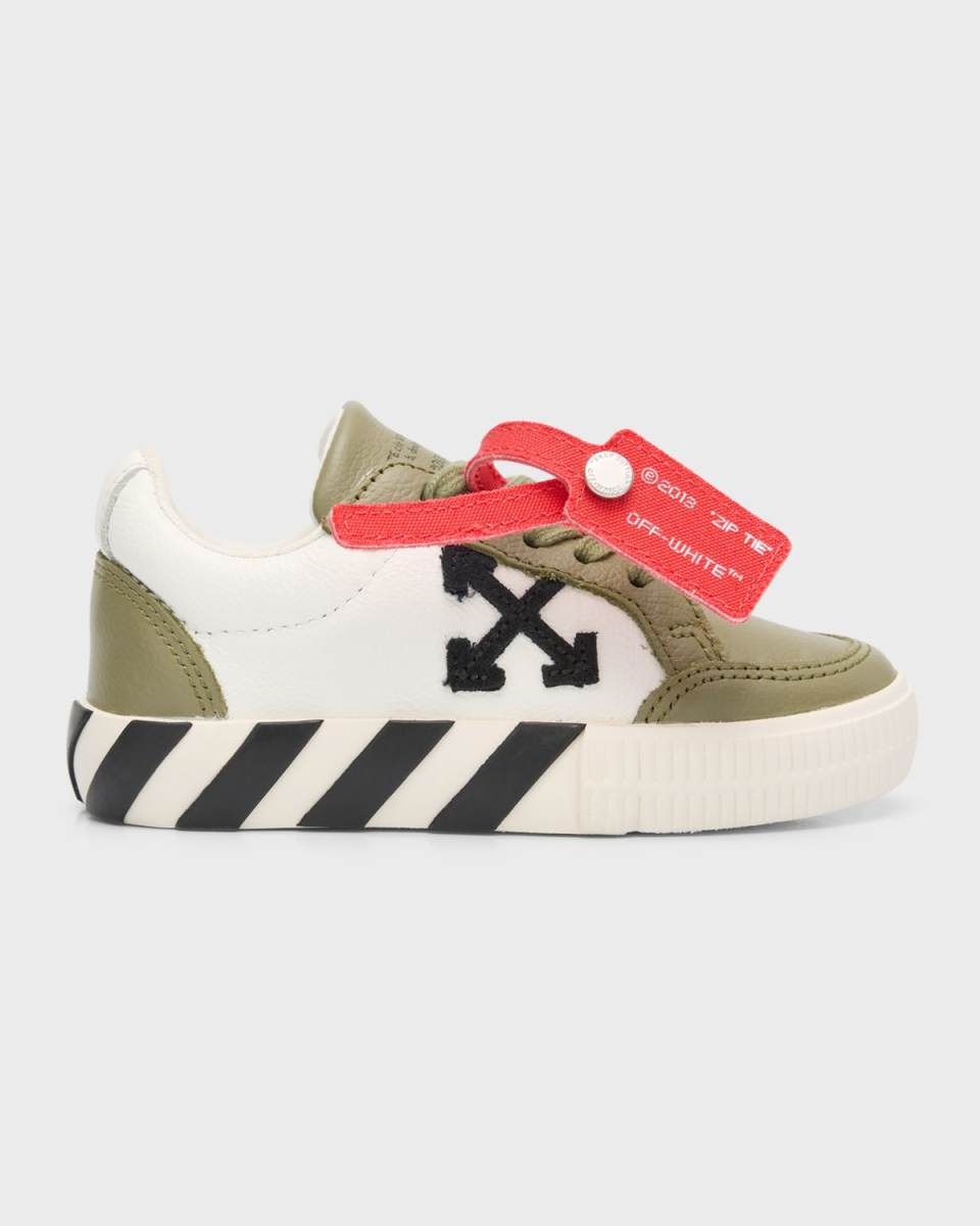 Kid's Arrow Leather Vulcanized Sneakers, Toddler/Kids
